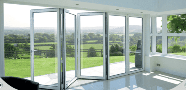 Stacked Folding Door